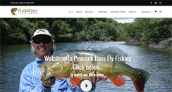 Desktop Screenshot of peacockbassflyfishing.net